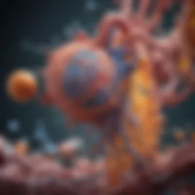 Infographic on protein functions in biological systems