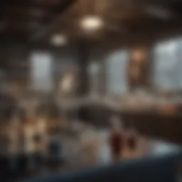 Historic laboratory setting showcasing pharmaceutical research