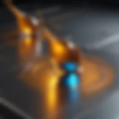 Illustration of Surface Plasmon Resonance Mechanism Schematic representation of surface plasmon resonance phenomenon at a metal-dielectric interface.
