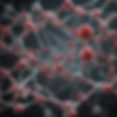 Molecular Structure of BDNF in Depression Illustration depicting the molecular structure of BDNF and its role in synaptic function