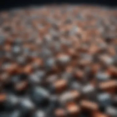 Recycling process of metals used in electric vehicle batteries