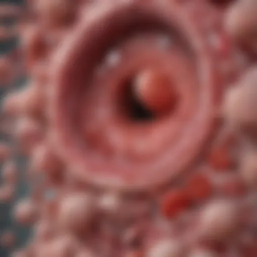 Illustration representing the pathology of Polycythemia Vera
