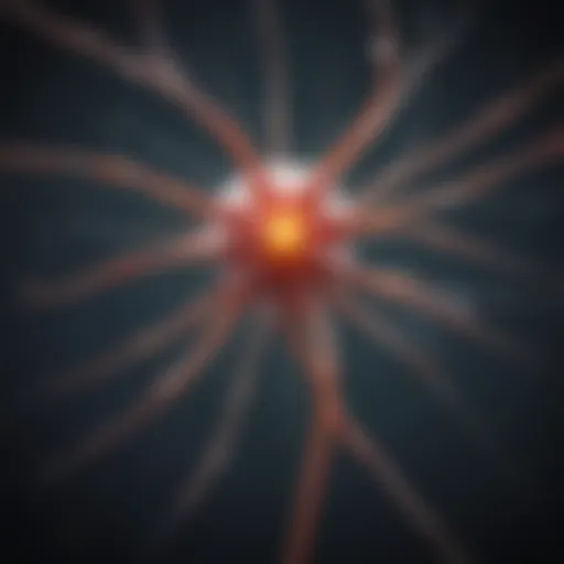 Illustration depicting neuronal regeneration