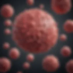 Diagram illustrating the progression of CLL to lymphoma