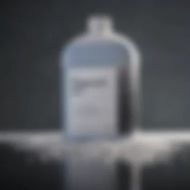 Chemical Composition of Disinfectant Bleach Chemical structure of disinfectant bleach showing its active components