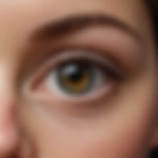 Diverse eye colors showcasing genetic variation