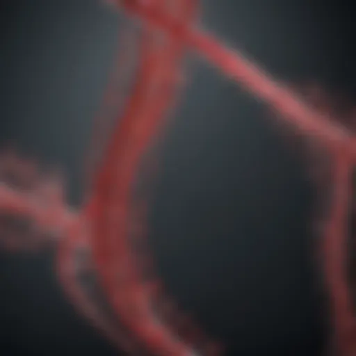 Conceptual illustration of HIV transmission pathways