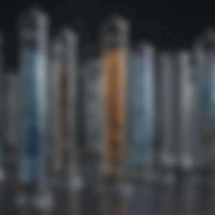 Overview of various types of inline mineral water filters