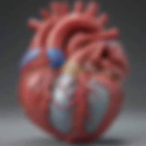 Diagram illustrating the left side of the heart and its functions