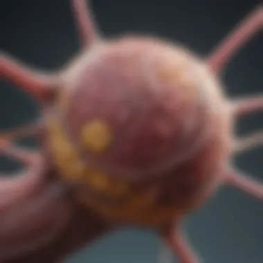 Nerve Tumors in Neurofibromatosis Illustration of nerve tumors associated with neurofibromatosis