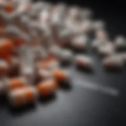 Graph showing OxyContin addiction rates over time