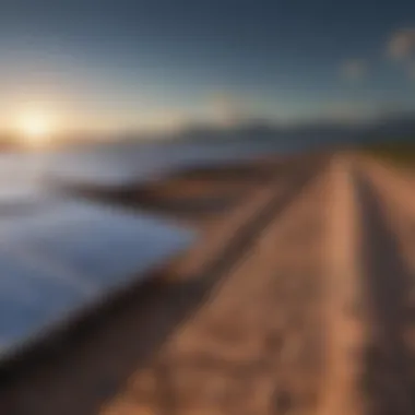 Comparative Efficiency of Photovoltaic Technologies Infographic showing efficiency comparison of photovoltaic technologies