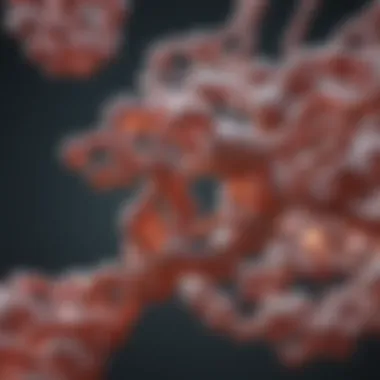 Amino Acids Linking in Protein Formation Visual representation of amino acids linking during protein formation