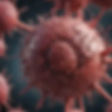 Mechanisms Behind T Cell Malignancy Diagram illustrating the mechanisms of T cell malignancy