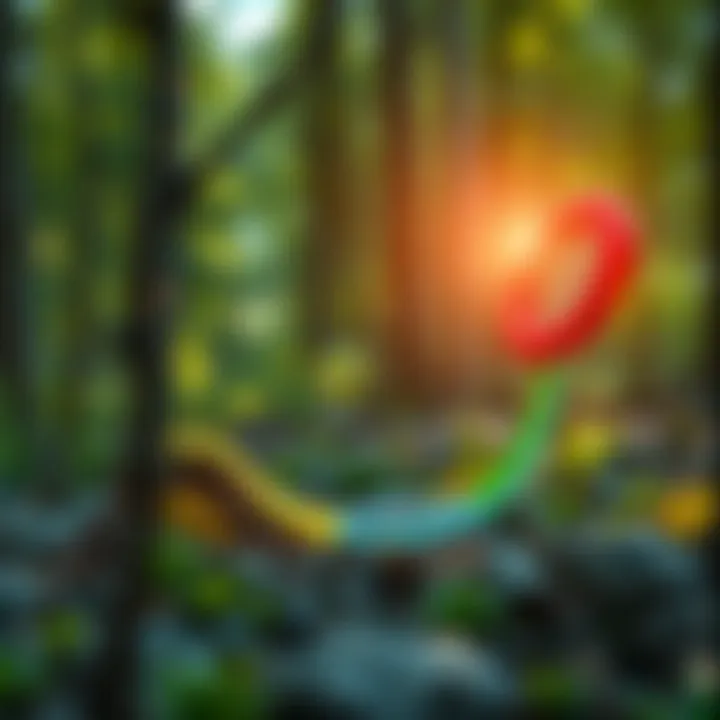 Biotic Interactions in the Carbon Cycle Diagram showing biotic interactions within the carbon cycle