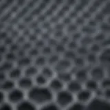 Graphene lattice structure