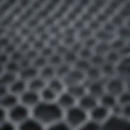 Graphene lattice structure