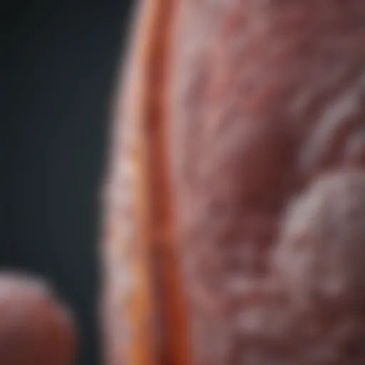 Detailed examination of lab results for ulcerative colitis.