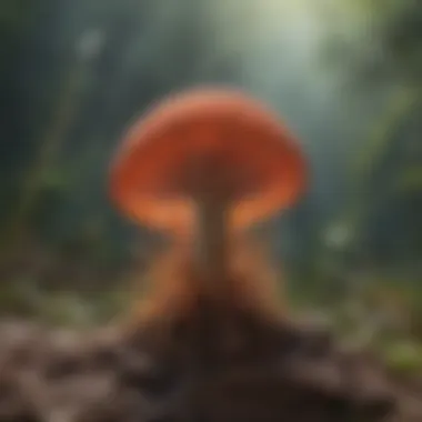 The Coccidioides Fungus Behind Valley Fever Visual representation of Coccidioides fungus