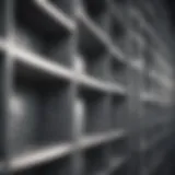 Cross-section of a ventilated wall showing airflow dynamics