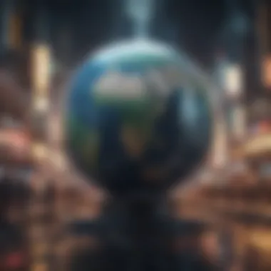 Visualizing Global Population Growth Trends Global population growth representation