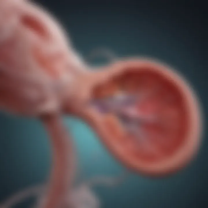 Diagram illustrating renal physiology